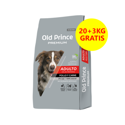 Old Prince Premium Adultos Pollo y Carne 23kg