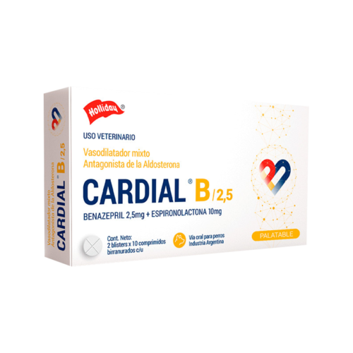 Cardial B 2.5mg (20 Comprimidos)