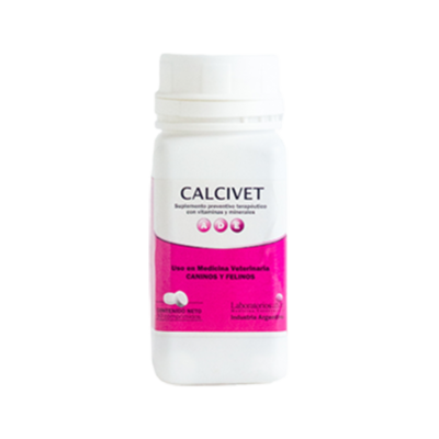Suplemento con Vitaminas y Minerales Calcivet Forte 50Comprimidos 